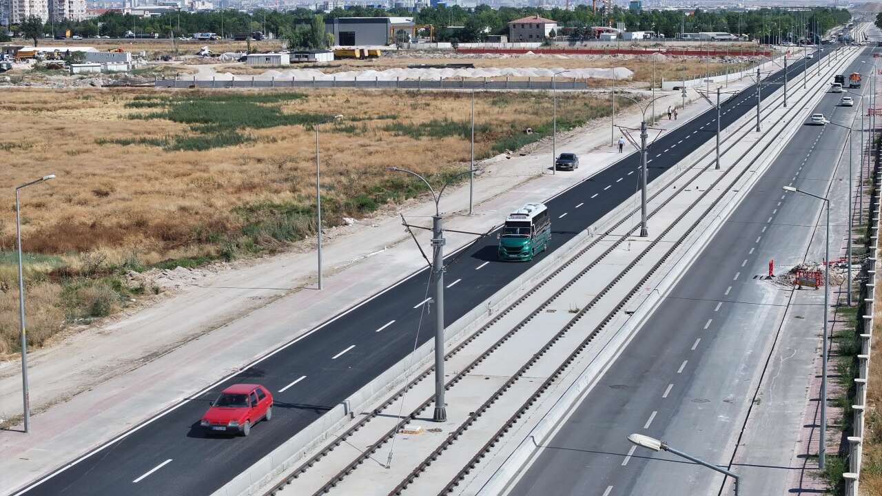 15 milyon liralık çalışma bitti, Konya'da sürücüler rahat nefes aldı 4